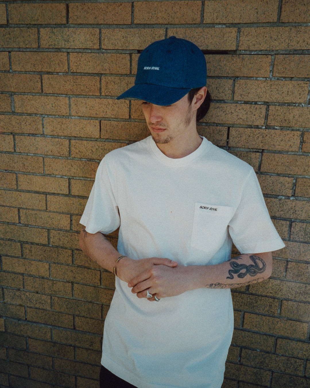 Emblem Pocket Tee – BORN RIVAL