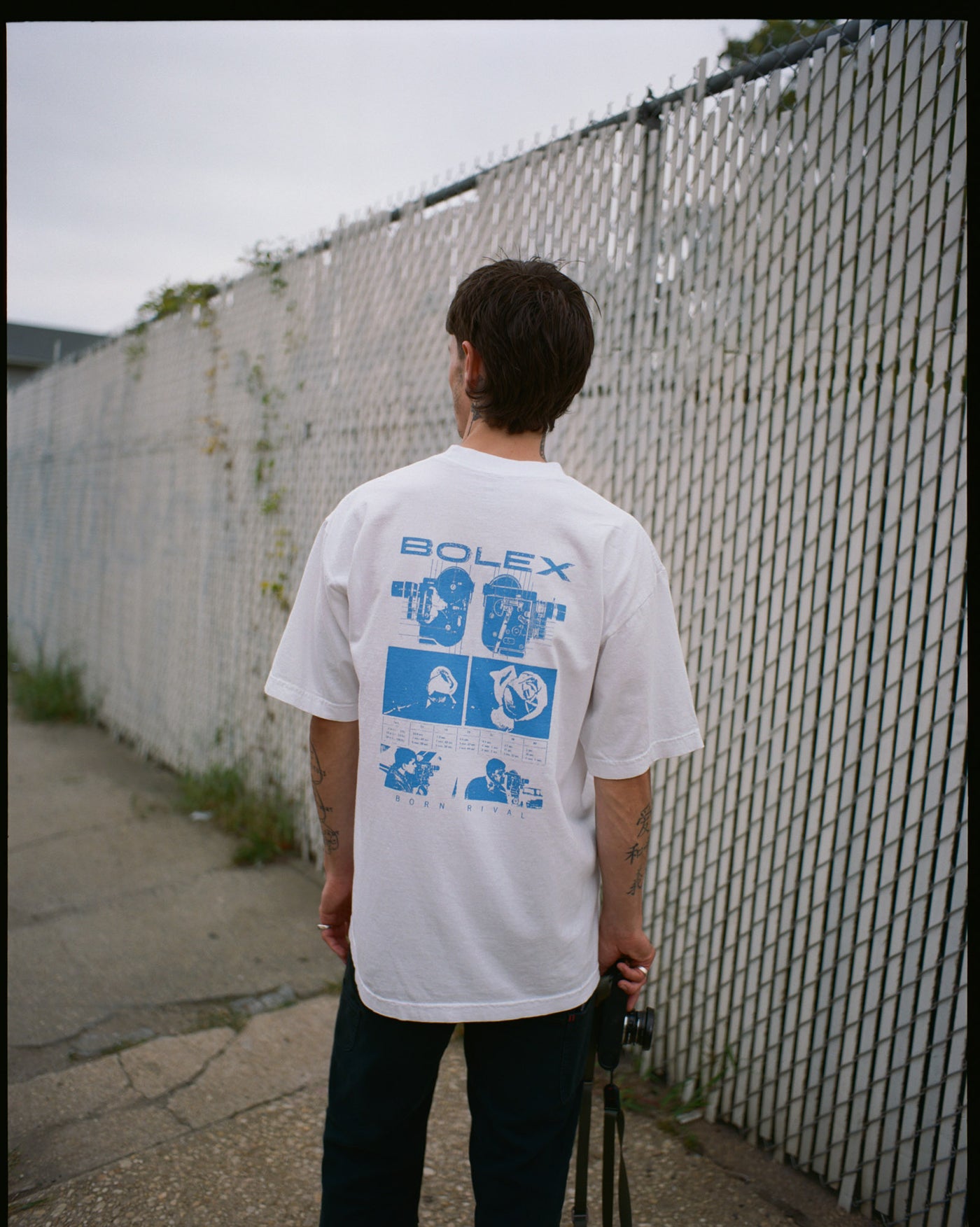 Bolex Reflex Tee White