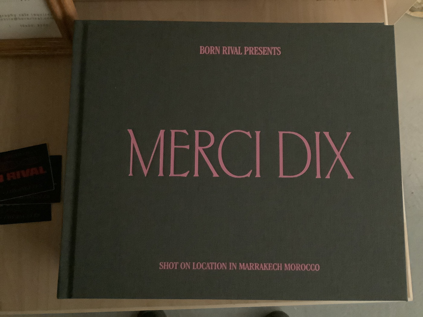 MERCI DIX PHOTOBOOK