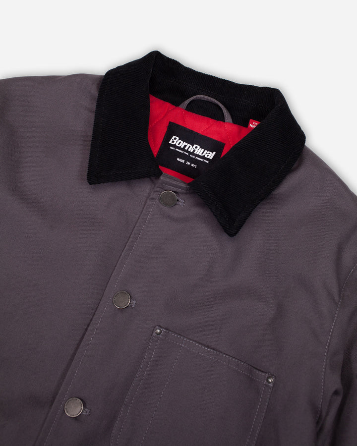 Archive Jacket | Steel Grey – BORN RIVAL