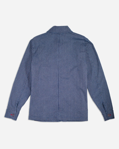 Archive Chore Coat | Indigo Ticking