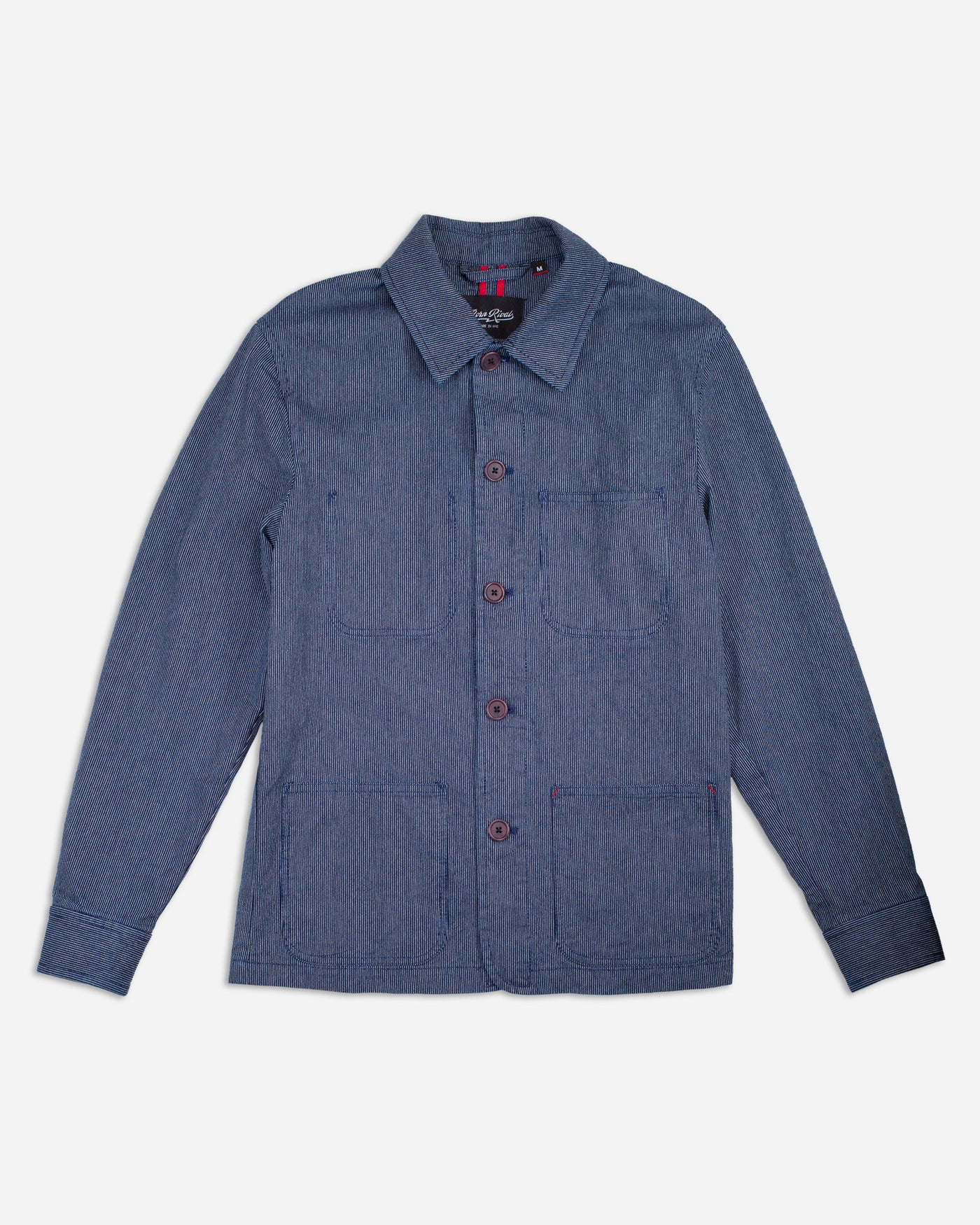 Archive Chore Coat | Indigo Ticking