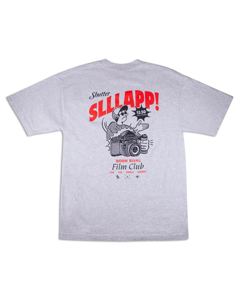 Shutter Slap Tee | Grey