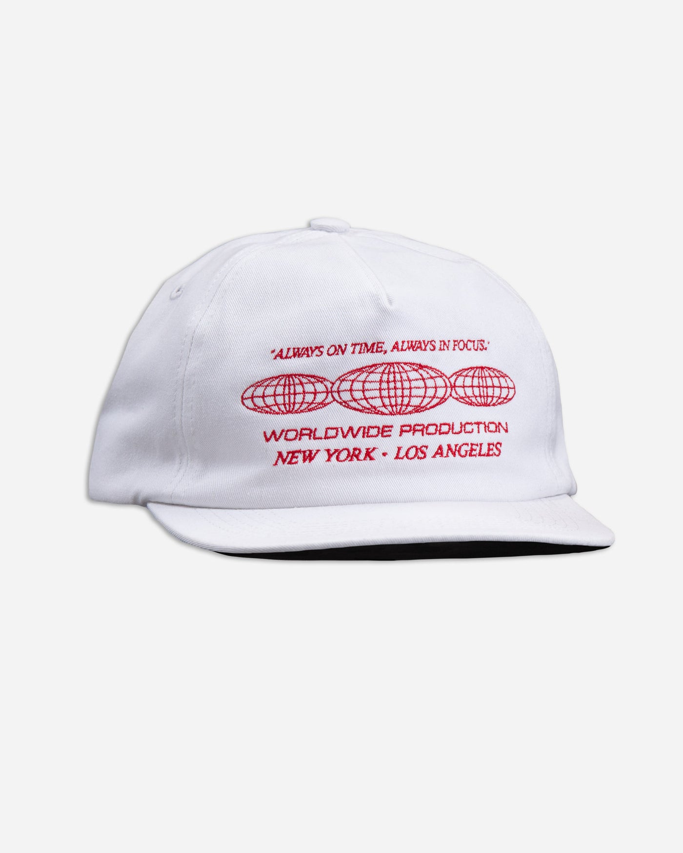 Worldwide Cap | White/Red